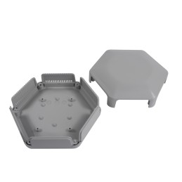 1 pcs - CAMDENBOSS Enclosure for Raspberry Pi, Grey