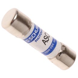 1 pcs - Schurter 6A F Melamine Cartridge Fuse, 10 x 38mm