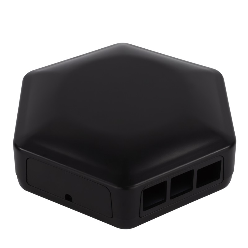 1 pcs - CAMDENBOSS Enclosure for Raspberry Pi, Black