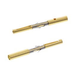 5 pcs - Lemo Female Crimp Circular Connector Contact, Contact Size 0.7mm, Wire Size 26 - 22