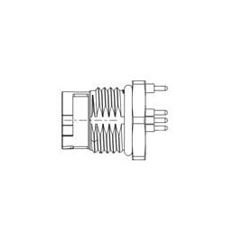 1 pcs : ASY-A08PMMP-QC8001 - Standard Circular Connector X LOK MINI SIZE METAL