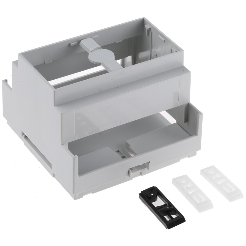 1 pcs - CAMDENBOSS Modular Enclosure Enclosure Type CNMB Series , 88 x 58 x 90mm, Polycarbonate DIN Rail Enclosure