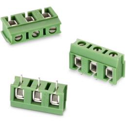 5 pcs - Wurth Elektronik 1379 Series PCB Terminal Block, 4-Contact, 7.5mm Pitch, Through Hole Mount, 1-Row, Solder Termination