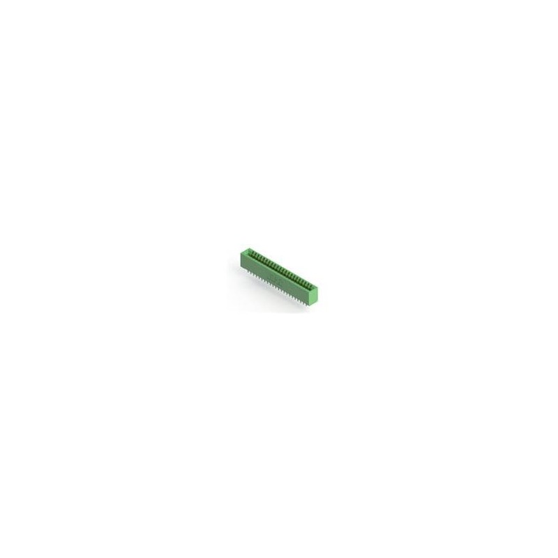 1 pcs : 341-044-520-201 - Standard Card Edge Connectors 44P '.100' x .140' GREEN