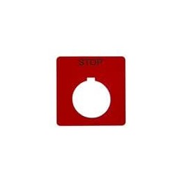 1 pcs : 9001KN102RP - Switch Fixings 30MM LEGEND PLATE STOP