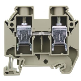 5 pcs - Wieland WT 16 Series Grey Feed Through Terminal Block, Single-Level, Screw Termination, ATEX