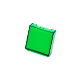 1 pcs : A16L-AG - Switch Fixings IL PB IP40 SQ GREEN Pushbutton Switch
