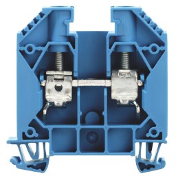 5 pcs - Weidmüller W Series Blue Feed Through Terminal Block, Single-Level, Screw Termination