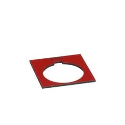 1 pcs : 9001KN202RP - Switch Fixings PSH BTTN LEGEND PLATE 30MM, Type K