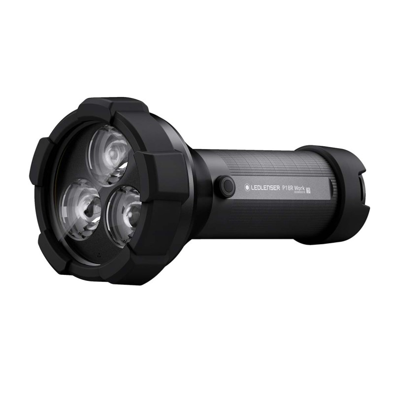 1 pcs - LEDLENSER P18R LED Torch - Rechargeable 4500 lm