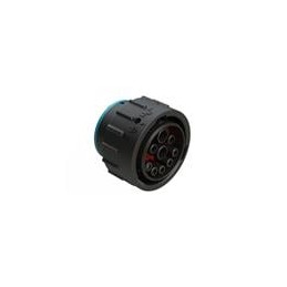 1 pcs : AHDP06-24-91SR-SRA - Standard Circular Connector Size 24, 9 Position ISOBUS Plug, Socket, Reduced Diameter Seal, Smooth 