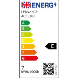 1 pcs - Osram DULUX G24q-2 PL LED Lamp 7 W(18W), 4000K, Cool White, Linear shape