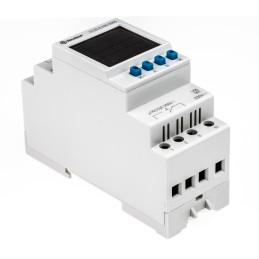 1 pcs - Finder Digital DIN Rail Time Switch 230 V ac, 2-Channel