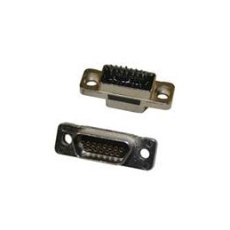 1 pcs : 380-009-113L001 - D-Sub Micro-D Connectors MICRO-D 9P MALE VERT PCB MOUNT