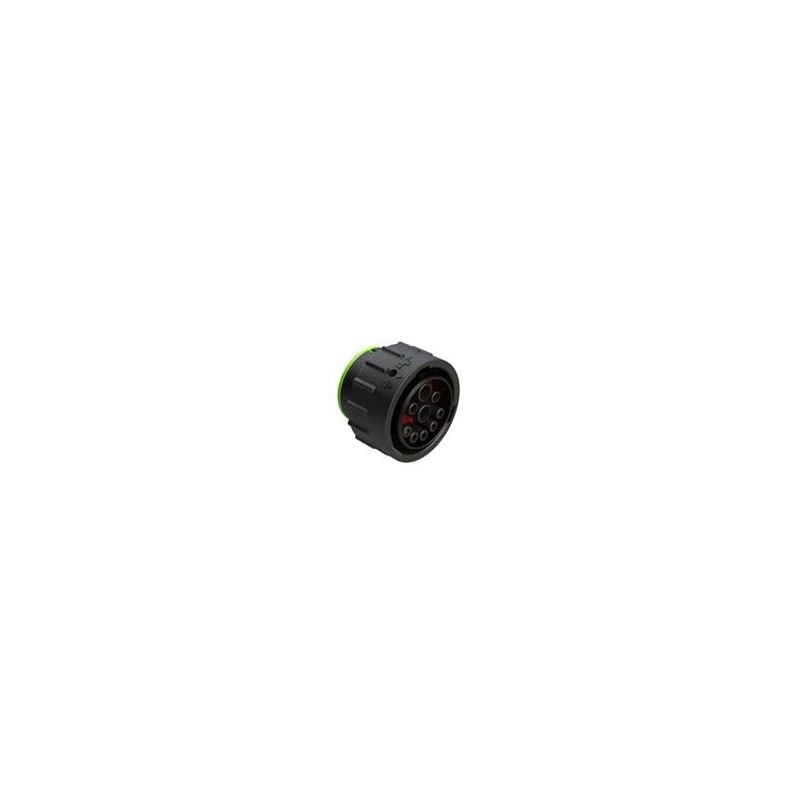 1 pcs : AHDP06-24-91SN-SRA - Standard Circular Connector Size 24, 9 Position ISOBUS Plug, Socket, Normal Diameter Seal, Smooth R