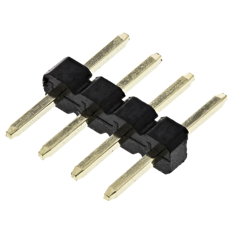 1000 pcs - HARWIN M22 Series Straight Through Hole Pin Header, 4 Contact(s), 2.0mm Pitch, 1 Row(s), Unshrouded