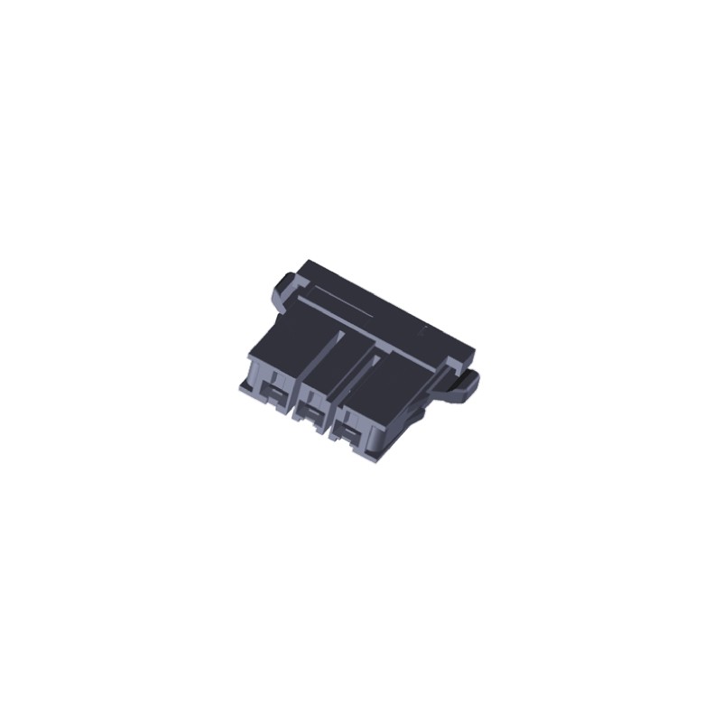 1000 pcs - TE Connectivity, Dynamic 5000 Female Connector Housing, 10.16mm Pitch, 3 Way, 1 Row
