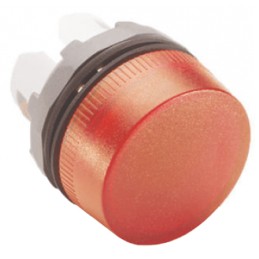 1 pcs - ABB Red Pilot Light Head, 22mm Cutout ABB Modular Series