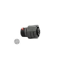 1 pcs : CL1F1101 - Standard Circular Connector 4P Socket Plug IP67 Shell Size 1