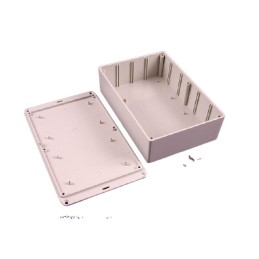 1 pcs - Hammond 1591 Series ABS General Purpose Enclosure, IP54, Flanged, 221 x 58 x 150mm