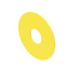 1 pcs : 45-50J.1400 - Switch Fixings Estop label P YE BK Blank