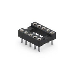 1 pcs : 115-43-310-41-001000 - IC & Component Sockets 10P LOW PROF DIP SKT 200uSn
