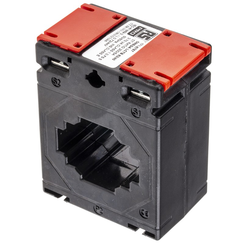 1 pcs - RS PRO Base Mounted Current Transformer, 200A Input, 200:5, 5 A Output, 40 x 11mm Bore