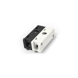 1 pcs : 8-2834006-2 - Lighting Connectors 2P MRPK CONN BK/WE