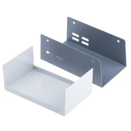 1 pcs - Hammond 512 Grey Steel Instrument Case, 135 x 76 x 55mm