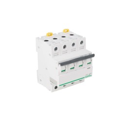 1 pcs - Schneider Electric Acti 9 iC60H MCB, 4P, 32A Curve C, 440V AC, 220 - 250V DC, 10 kA Breaking Capacity