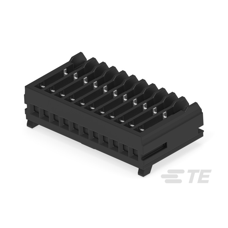 1000 pcs - TE Connectivity MICRO CT Series Straight Cable Mount, IDC PCB Socket, 11-Contact, 1-Row, 1.2mm Pitch, IDC Termination