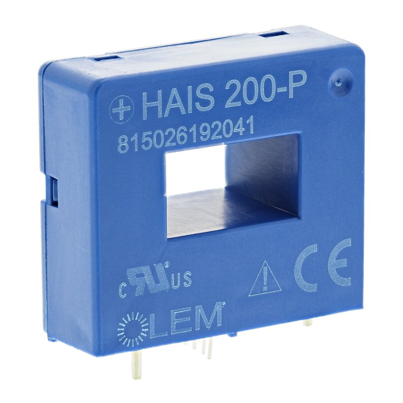 1 pcs - LEM HAIS Series Current Transformer, 600A Input, 600:1, 15 x 8mm Bore, 5 V