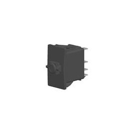 1 pcs : VAD2U66B-00000-000 - Switch Fixings 2-pole, ON - None - OFF, 20A 12VDC not HP rated, Illuminated, Sealed V-Series Switch
