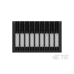 1000 pcs - TE Connectivity MICRO CT Series Straight Cable Mount, IDC PCB Socket, 9-Contact, 1-Row, 1.2mm Pitch, IDC Termination