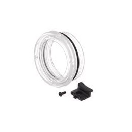 1 pcs : IVUW - Switch Fixings iVu Window spare parts kit, includes window, locking clip, screw, and O-ring