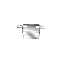 1 pcs : AML61EB1E - Switch Fixings PlainFinish Rect.Can Mnting Hardware 1po