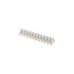 1 pcs : 39100-1912 - Barrier Terminal Blocks TERM STRIP 8MM LOW PROF 12 CIR WHT