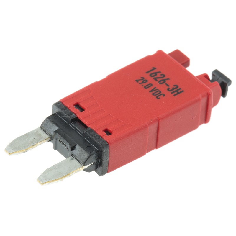 1 pcs - ETA Thermal Circuit Breaker - 1626 Single Pole 24, 12V Voltage Rating, 10A Current Rating