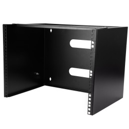1 pcs - StarTech.com Black 8U Steel Server Rack , with 2-Post Frame