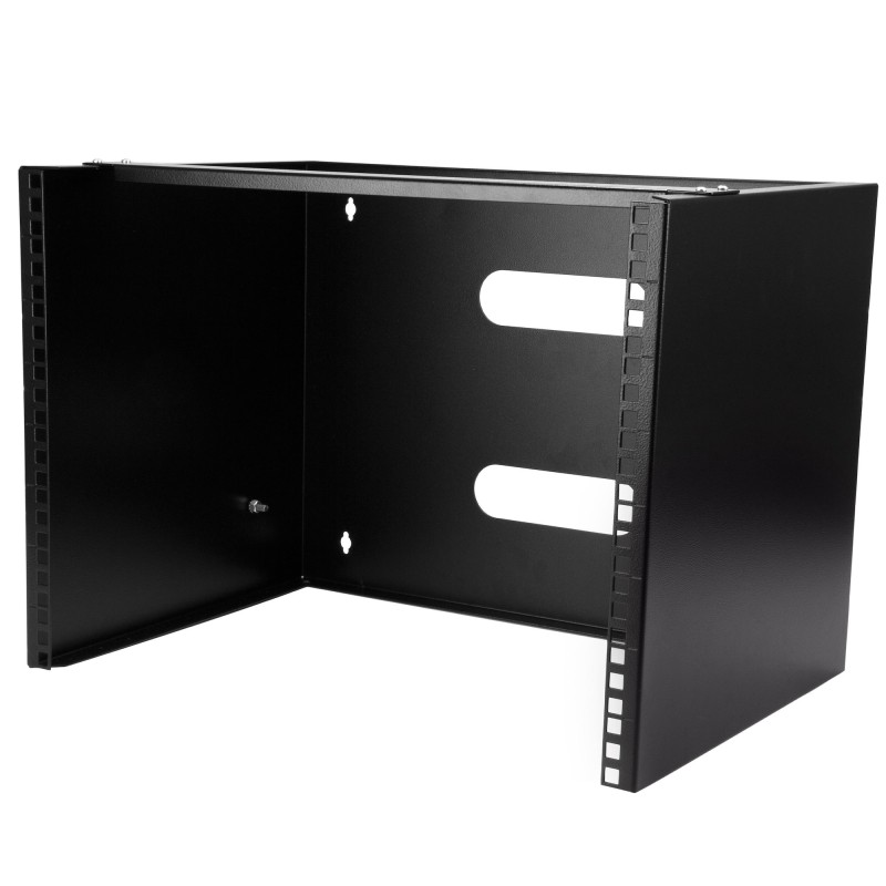 1 pcs - StarTech.com Black 8U Steel Server Rack , with 2-Post Frame