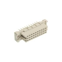 1 pcs : 09252306850 - DIN 41612 Connectors 30P Fmle 3C Press-In Solder
