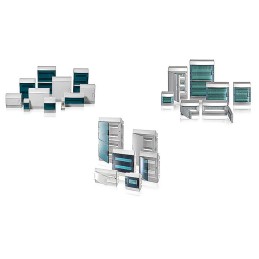 1 pcs - ABB 2 Way Plastic Terminal Cover PCD-N2, IP30 Europa-40