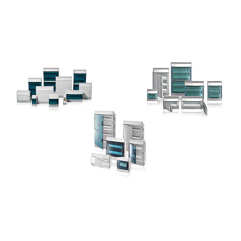 1 pcs - ABB 2 Way Plastic Terminal Cover PCD-N2, IP30 Europa-40