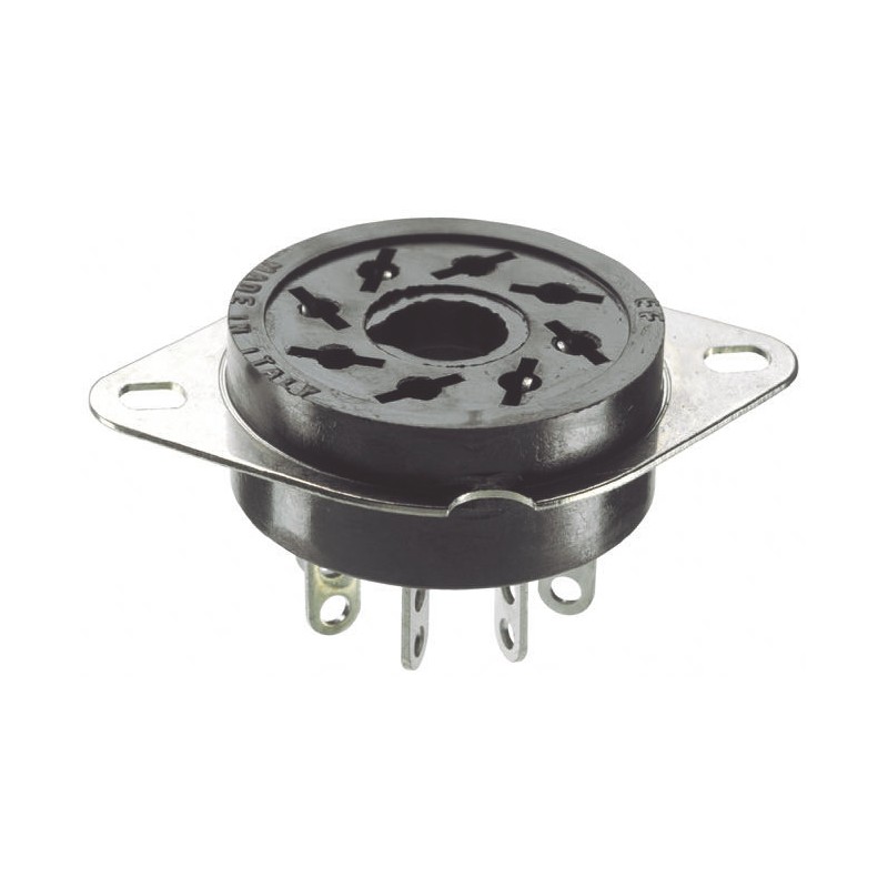 5 pcs - TE Connectivity 8 Pin 250V ac PCB Mount Relay Socket, for use with MT Series