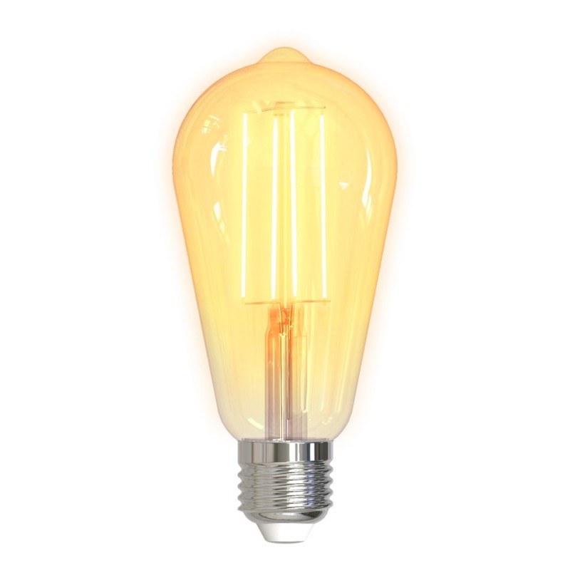 1 pcs - Deltaco 5.5 W E27 LED Smart Bulb, White