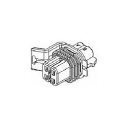 1 pcs : 12176897 - Automotive Connectors 4P FM LT GRY CON ASY 150 SERIES 14 AMPS