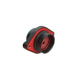 1 pcs : AHDP02-24-14PN-SRA - Standard Circular Connector 14 POSITION PANEL MOUNT RECEPT