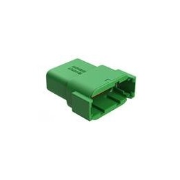 1 pcs : ATM04-12PC - Automotive Connectors 12 Pin Recept. Key Positn C
