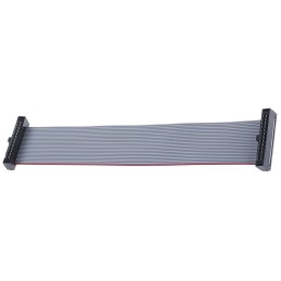 1 pcs - Samtec FFSD Series Flat Ribbon Cable, 26-Way, 1.27mm Pitch, 100mm Length, Tiger Eye IDC to Tiger Eye IDC