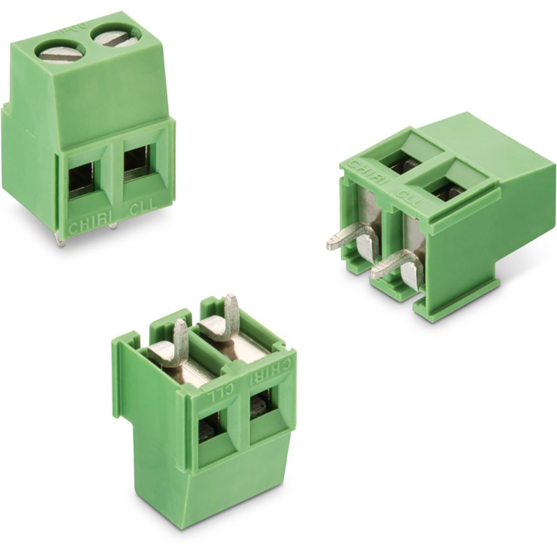 5 pcs - Wurth Elektronik 2167 Series PCB Terminal Block, 5-Contact, 5mm Pitch, Through Hole Mount, 1-Row, Solder Termination